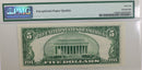 1953 $5., Silver Certificate., PMG Currency CU-66., EPQ., Store