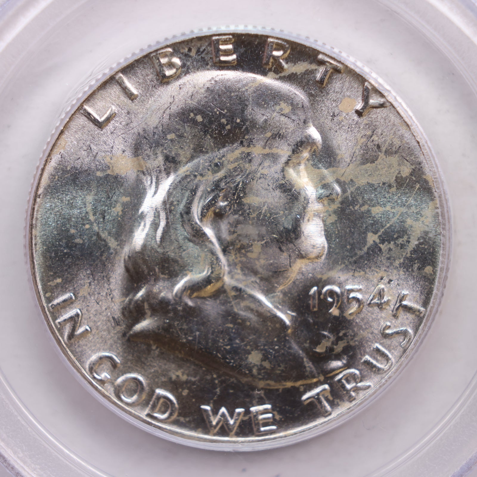 1954 Franklin Half Dollar., PCGS MS-64, Store Sale #GHR035