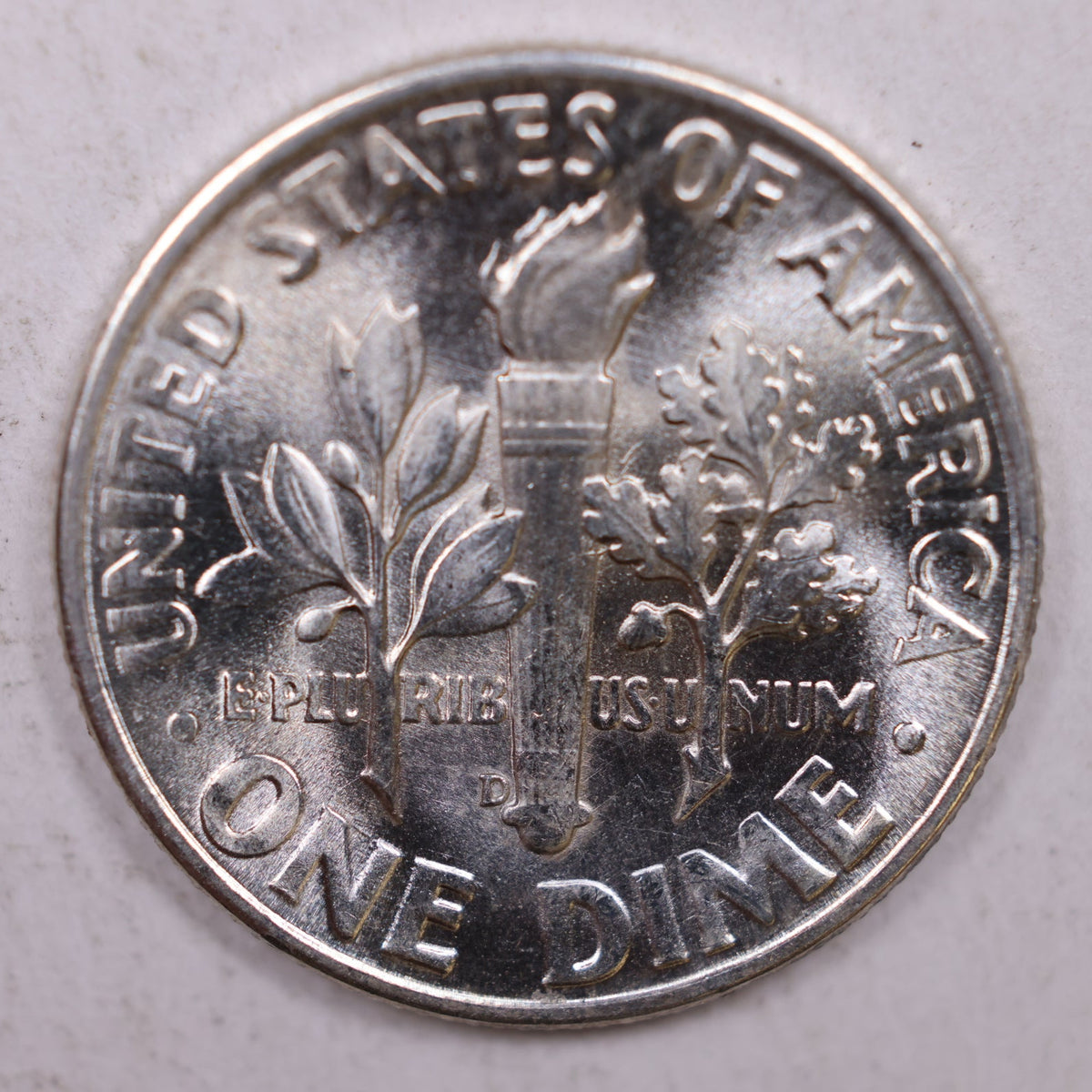 1946 Roosevelt Silver Dime, Mint State Uncirculated Coin, Store #DE0273