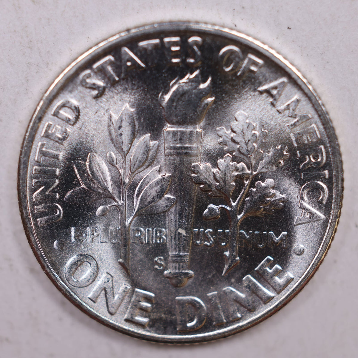 1946-S Roosevelt Silver Dime, Mint State Uncirculated Coin, Store #DE0275