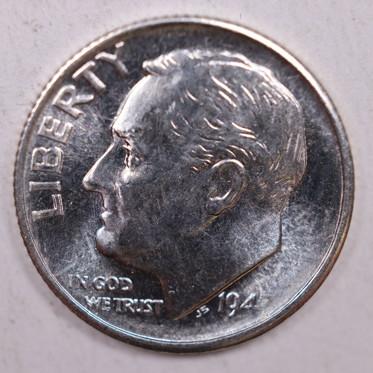 1947-S Roosevelt Silver Dime, Mint State Uncirculated Coin, Store #DE0278