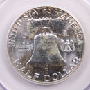 1958 Franklin Half Dollar., PCGS MS-64, Store Sale