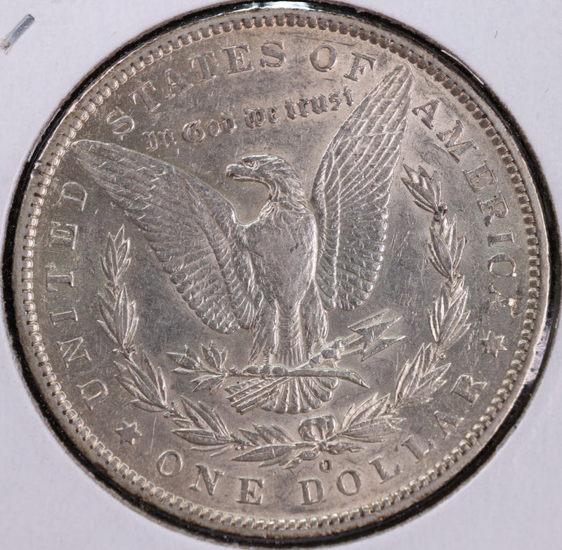 1886-O Morgan Silver Dollar, Cleaned yet Nice AU Details, Store
