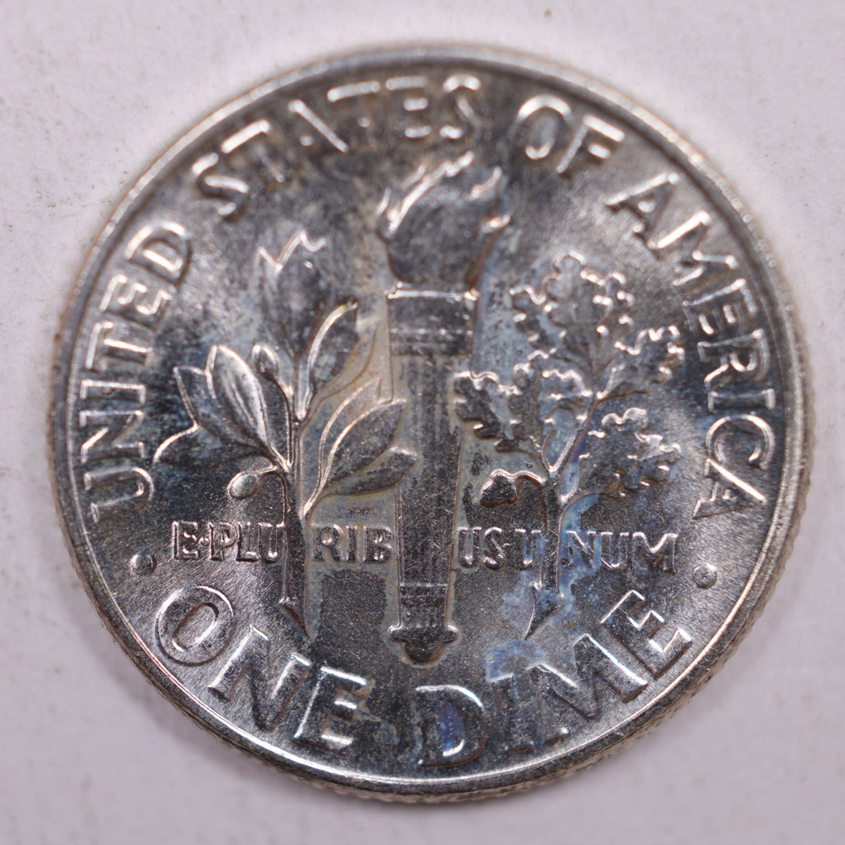 1947 Roosevelt Silver Dime, Mint State Uncirculated Coin, Store #DE0280