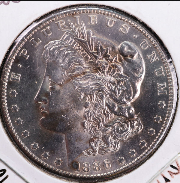 1886-S Morgan Silver Dollar, Affordable Circulated Coin, Store #23080486
