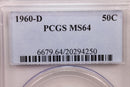 1960-D Franklin Half Dollar., PCGS MS-64, Store Sale