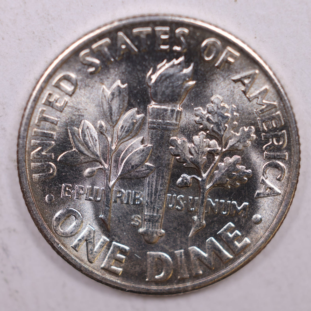 1947-S Roosevelt Silver Dime, Mint State Uncirculated Coin, Store #DE0290