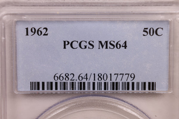 1962 Franklin Silver Half Dollar., PCGS MS-64, Store Sale #GHR043.
