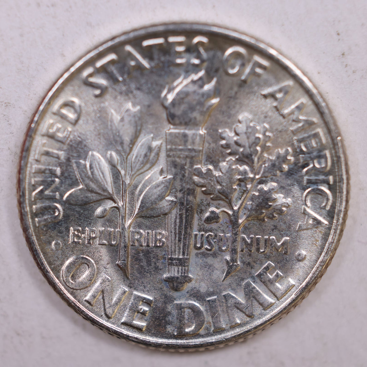 1947 Roosevelt Silver Dime, Mint State Uncirculated Coin, Store #DE0302