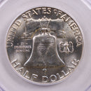 1962-D Franklin Silver Half Dollar., PCGS MS-64, Store Sale