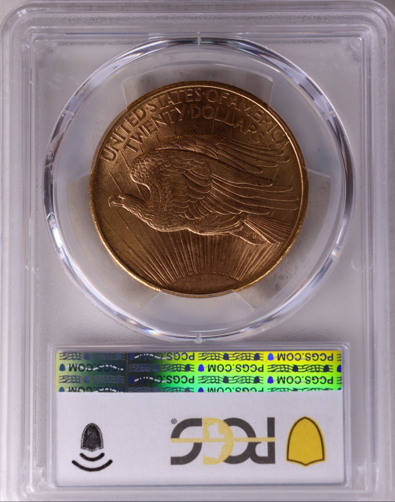 1908 $20 Saint GAUDENS, Double Eagle, No Motto, PCGS MS-64, Store Sale #G0064.