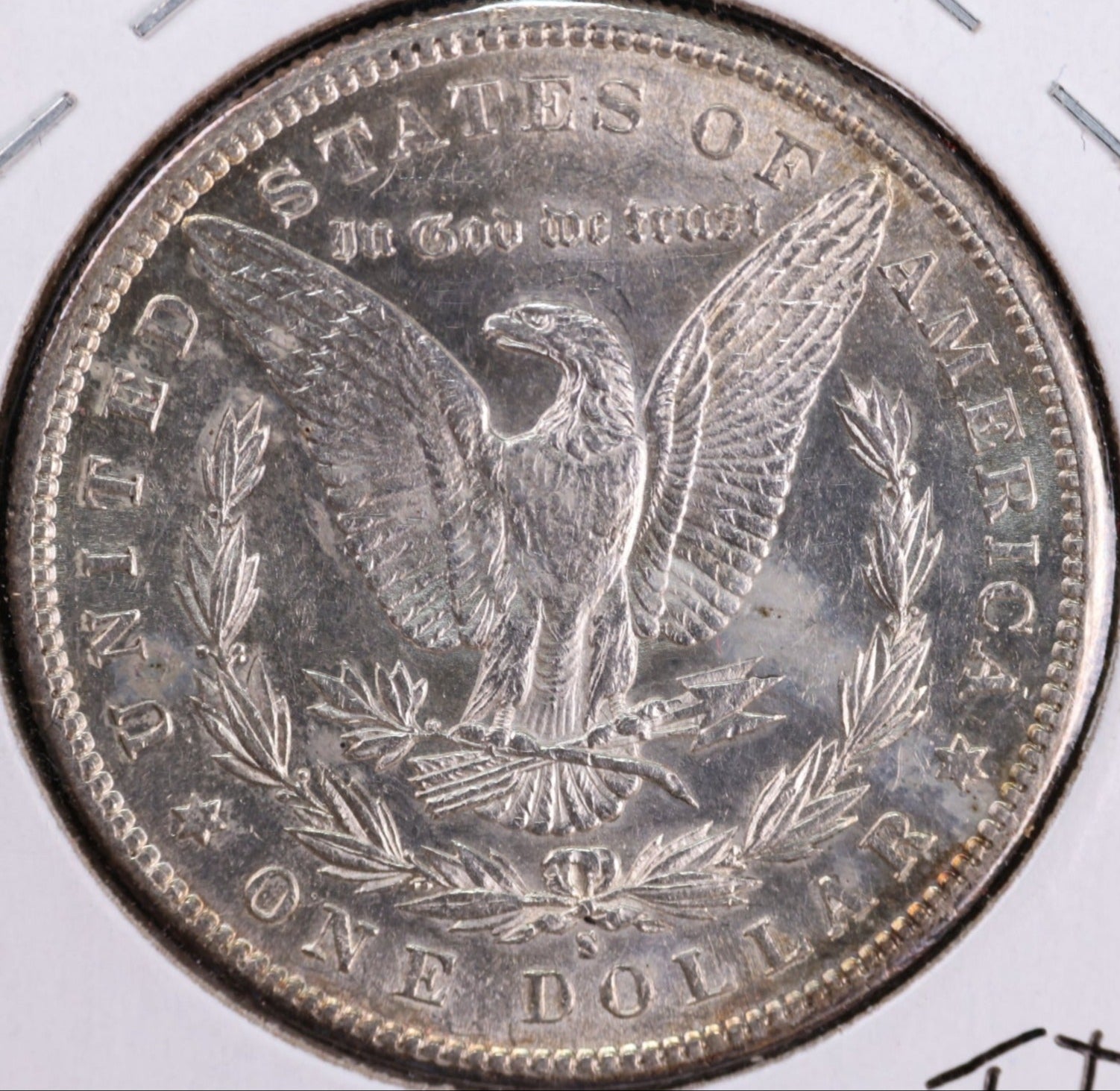 1887-S Morgan Dollar, Mint State Uncirculated Coin, Store #DR0236