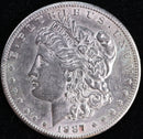 1887-S Morgan Silver Dollar, Gem Mint State Uncirculated Coin, Store