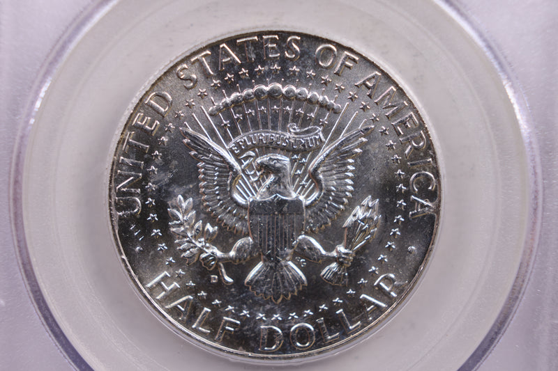 1964-D Kennedy Silver Half Dollar., PCGS MS-64., Store