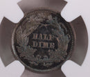 1869 Half Dime., "PROOF STRIKE"., NGC PF-66 CAMEO., Store
