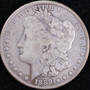 1888-S Morgan Silver Dollar, About Uncirculated Coin, Store