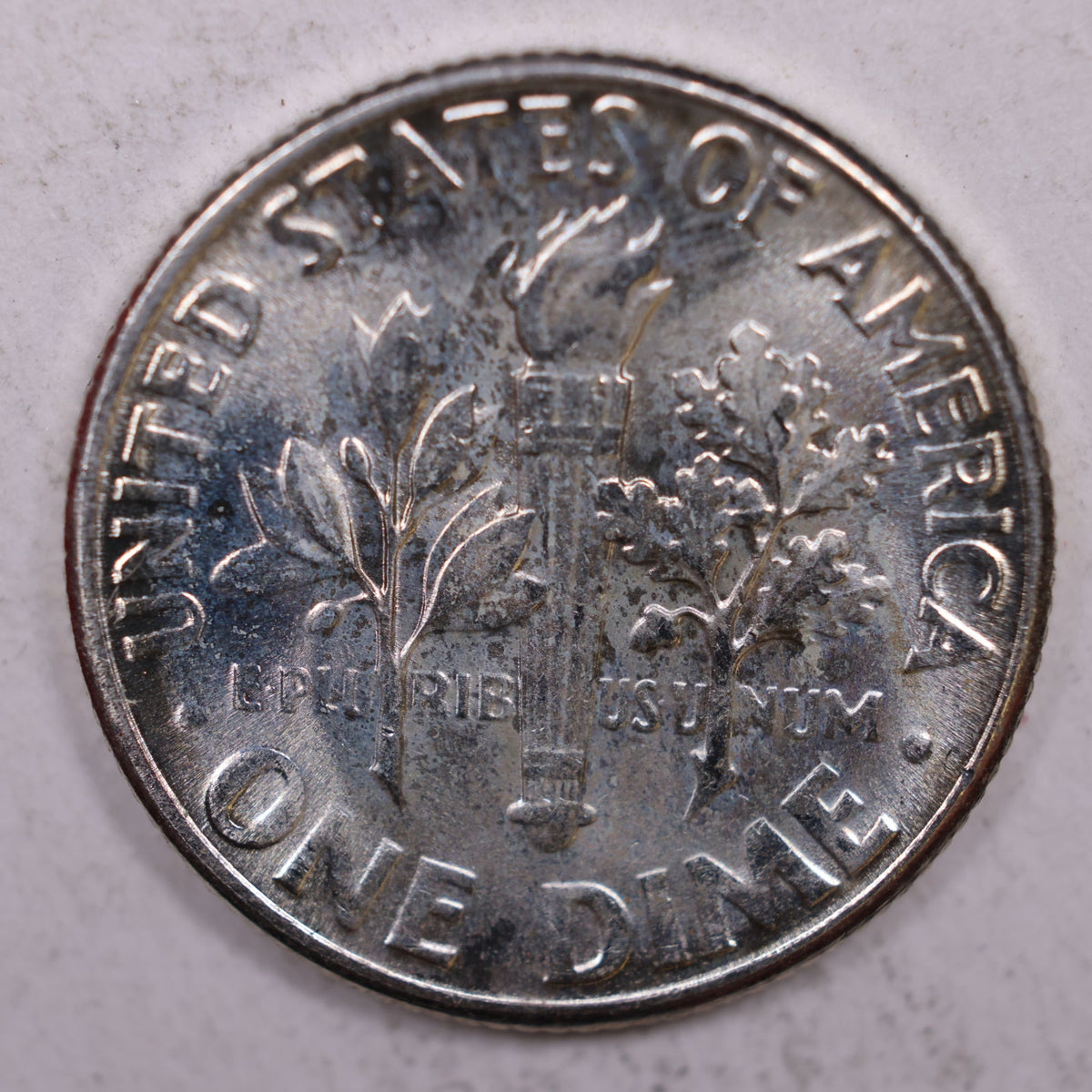 1949 Roosevelt Silver Dime, Mint State Uncirculated Coin, Store #DE0328