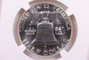 1952 Franklin Silver Half Dollar., NGC Proof-66., Store Sale