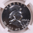 1954 Franklin Silver Half Dollar., NGC Proof-68., Store Sale