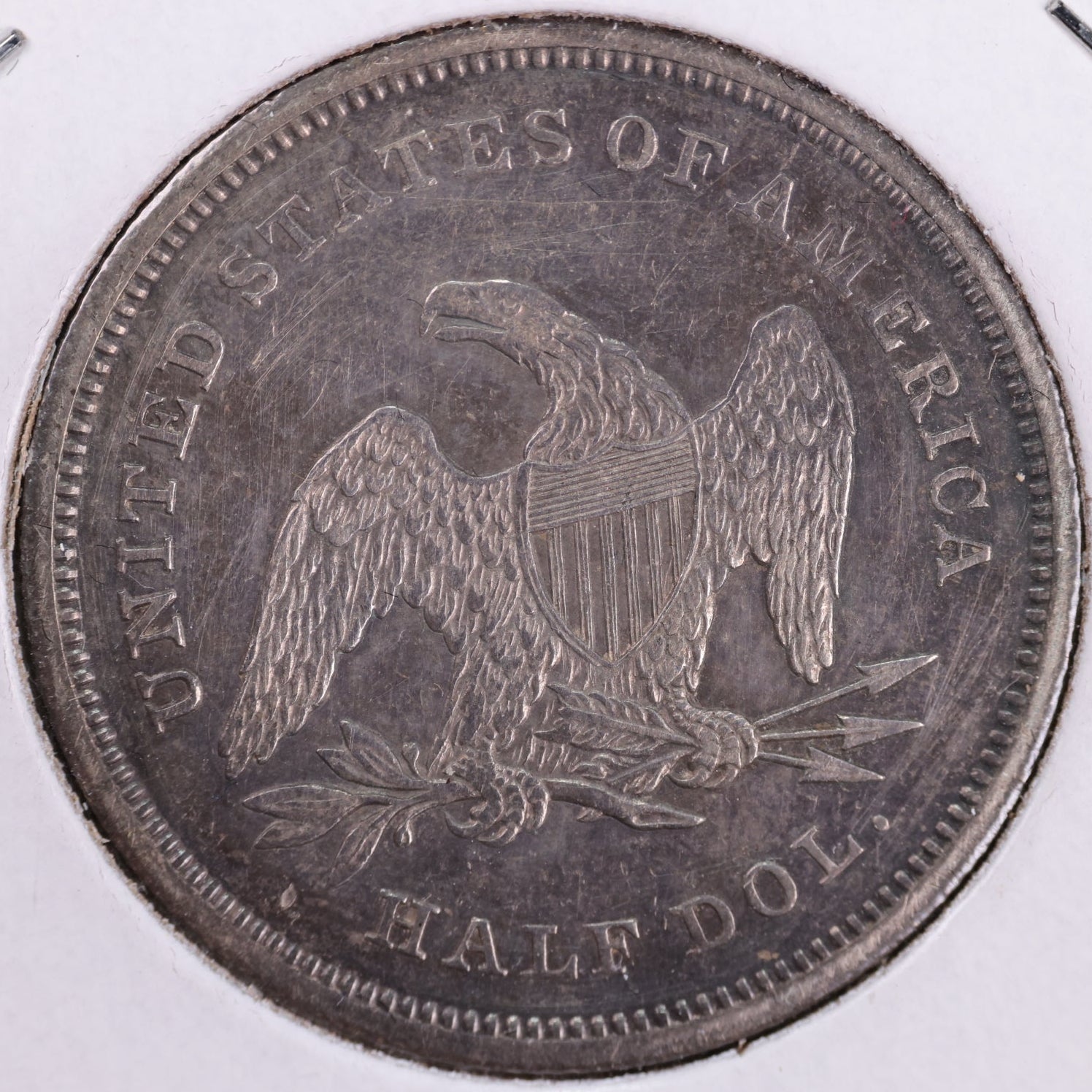 1841 Liberty Seated Half Dollar, About Uncirculated Coin, Store #HR1907