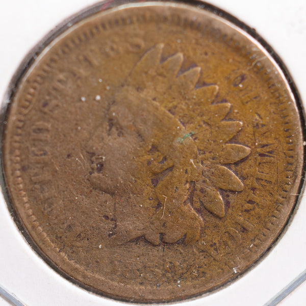 1859 Indian Head Cent, Good Circulated Coin, Store #CT0732
