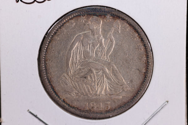 1843-O Seated Liberty Half Dollar, Affordable Collectible Coin, Extra Fine, Store #230804137