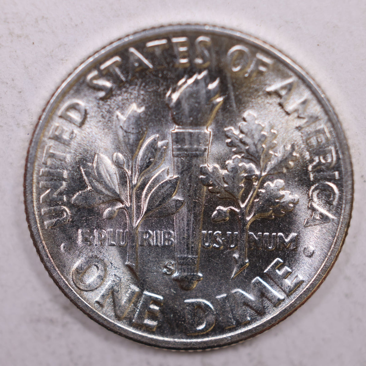 1952-S Roosevelt Silver Dime, Mint State Uncirculated Coin, Store #DE0342