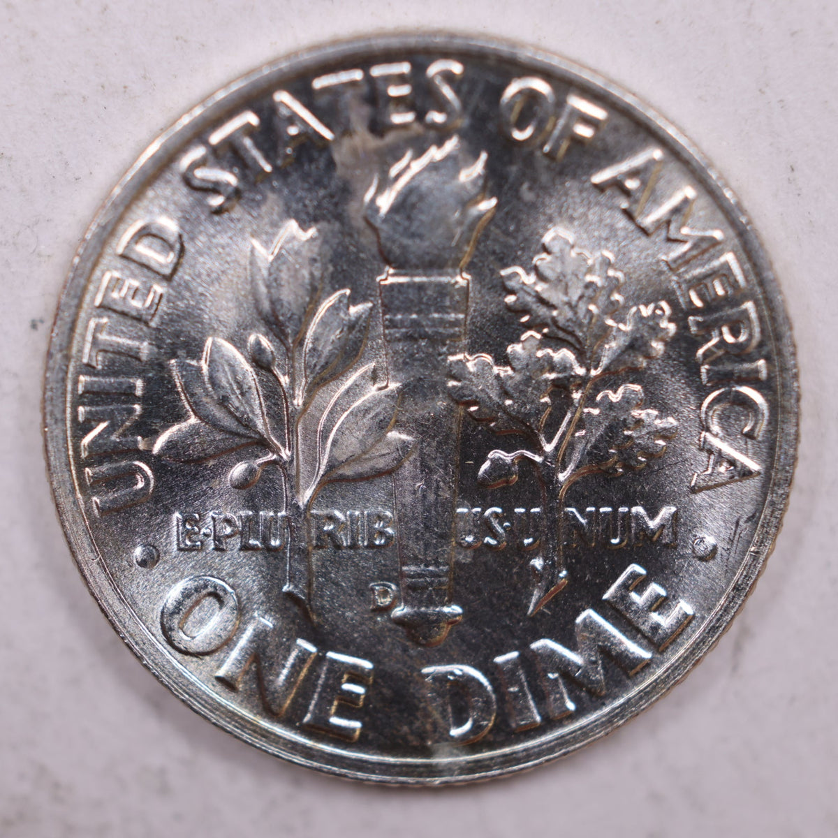 1952-D Roosevelt Silver Dime, Mint State Uncirculated Coin, Store #DE0343