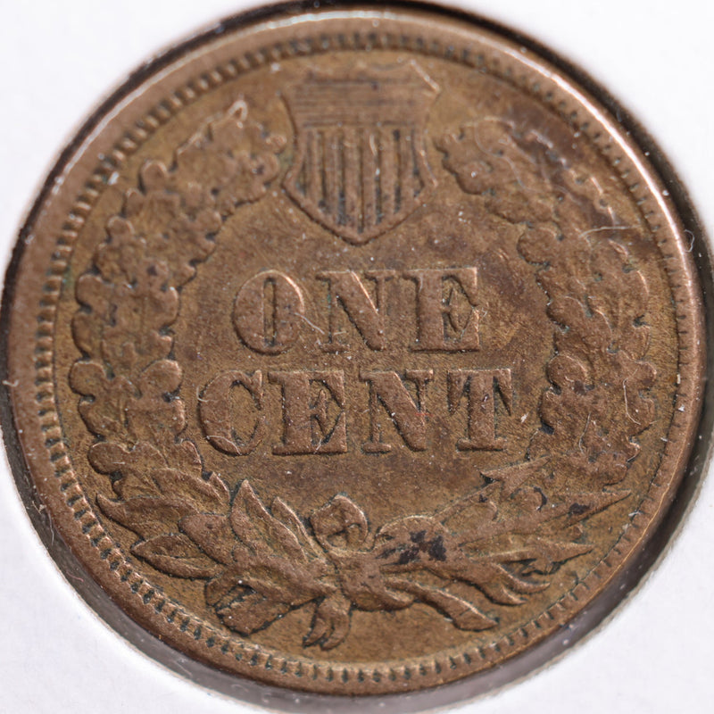 1860 Indian Head Cent, Very Fine+ Circulated Coin, Store