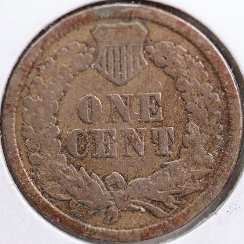 1860 Indian Head Cent, Very Good Circulated Coin, details, Store