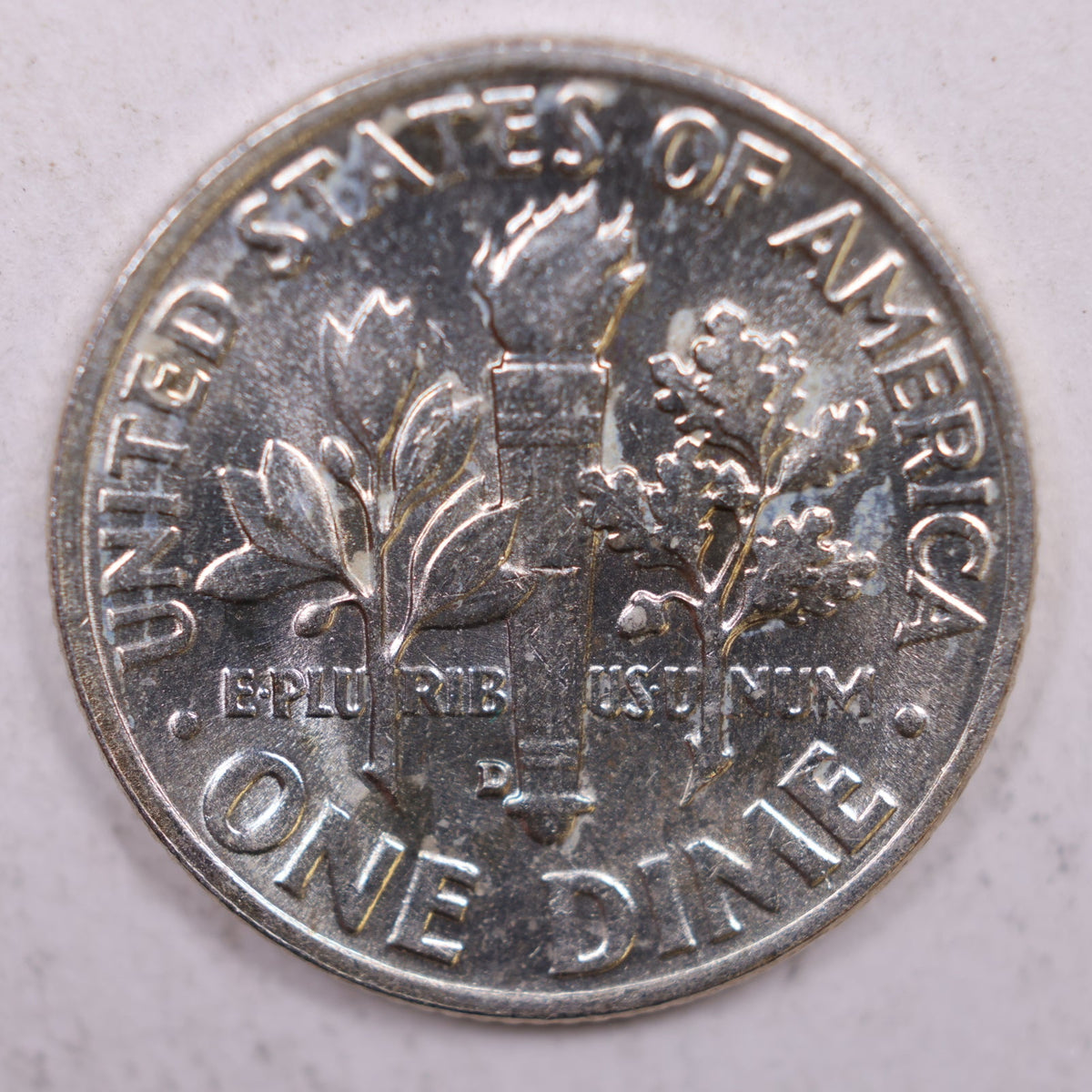 1953-D Roosevelt Silver Dime, Mint State Uncirculated Coin, Store #DE0352