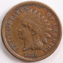 1860 Indian Head Cent, Very Fine Circulated Coin, Store