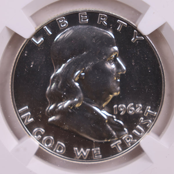 1962 Franklin Silver Half Dollar. NGC Proof-69., Store Sale #GHR068.