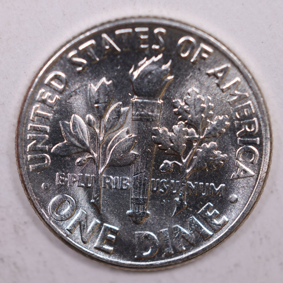 1955 Roosevelt Silver Dime, Mint State Uncirculated Coin, Store #DE0360