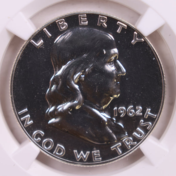 1962 Franklin Silver Half Dollar. NGC Proof-68., Store Sale #GHR069.