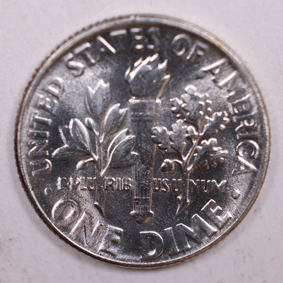 1955 Roosevelt Silver Dime, Mint State Uncirculated Coin, Store #DE0361