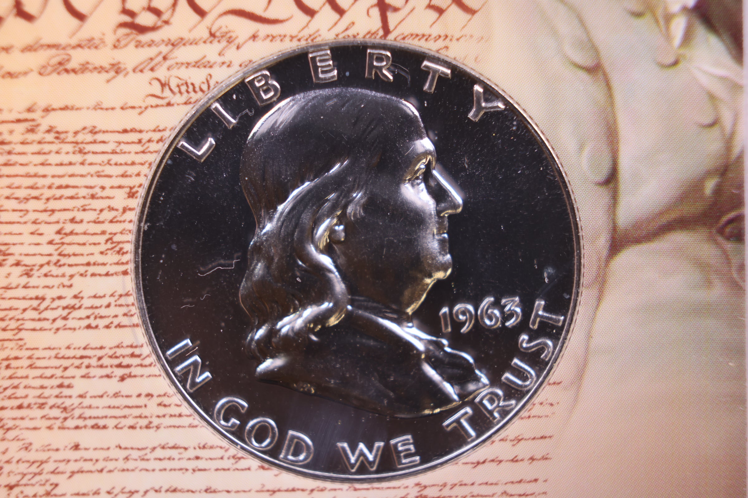 1963 Franklin Half Dollar, Superb Gem Proof NGC PF 67, Store #GHR073