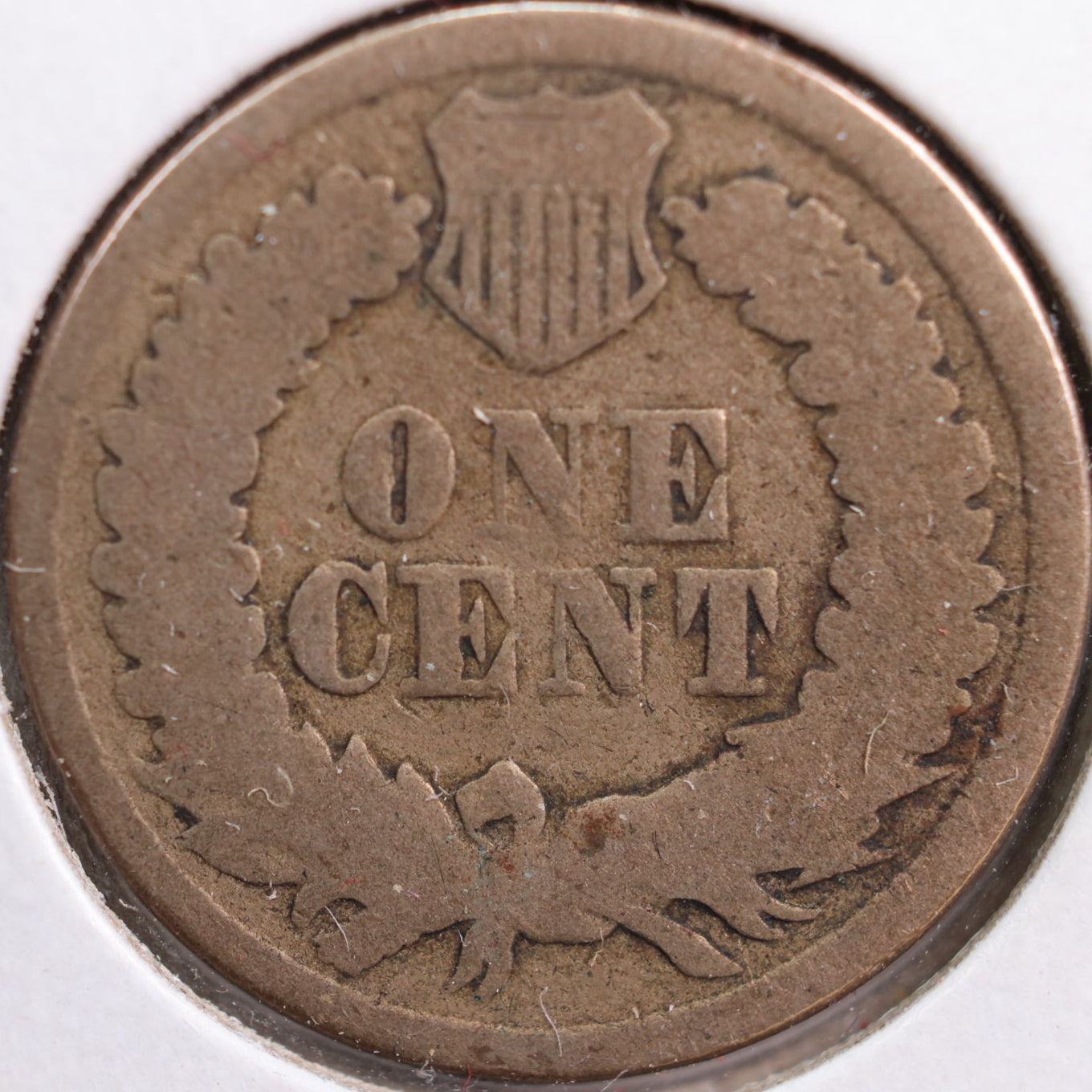 1863 Indian Head Cent, Good Circulated Coin, Store #CT0755