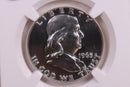 1963 Franklin Silver Half Dollar. NGC Proof-68., Store Sale