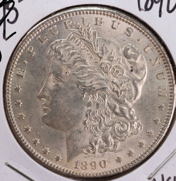 1890 Morgan Silver Dollar, MS63 Details, Store #23080518