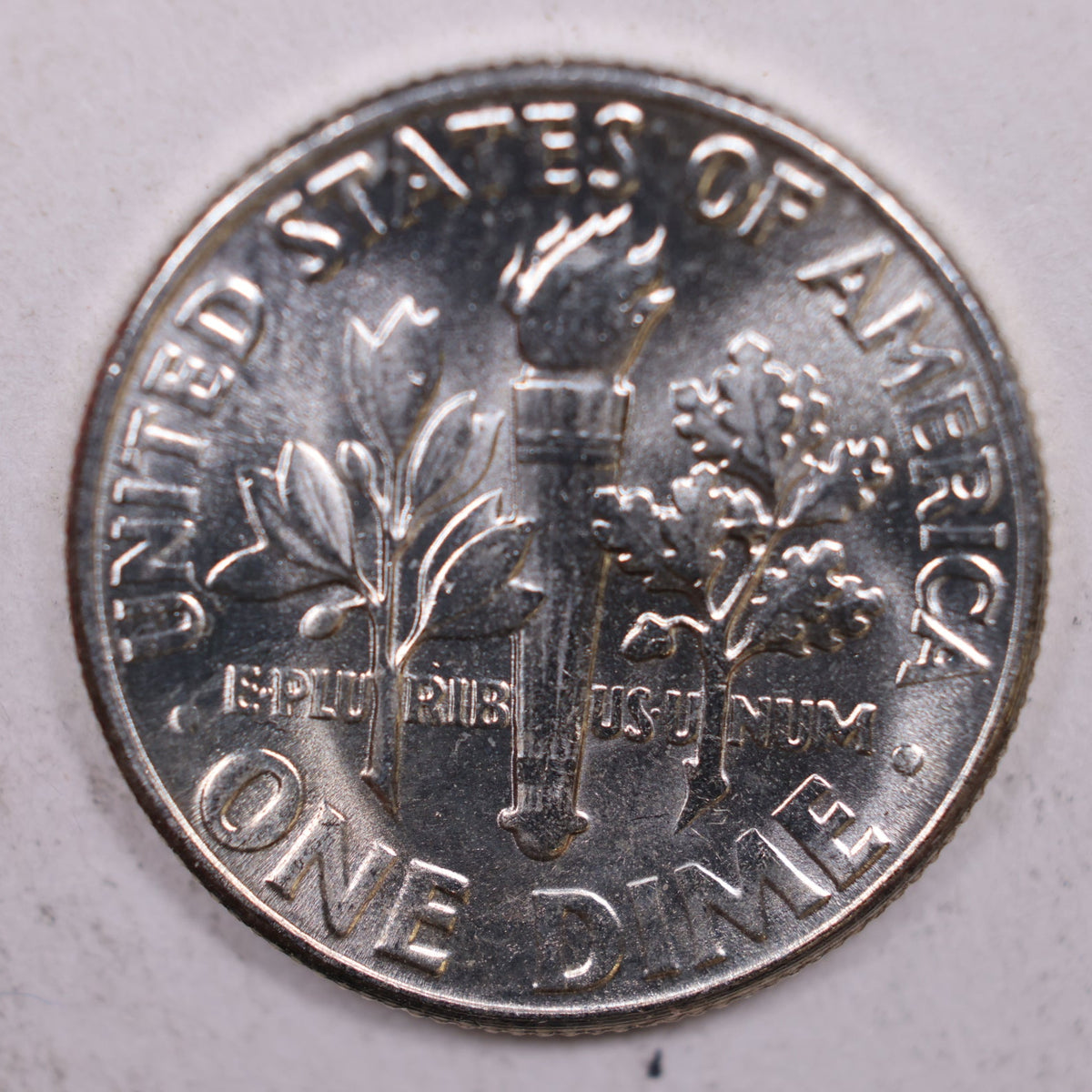 1957 Roosevelt Silver Dime, Mint State Uncirculated Coin, Store #DE0370