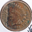 1863 Indian Head Cent, Very Fine Circulated Coin, details, Store
