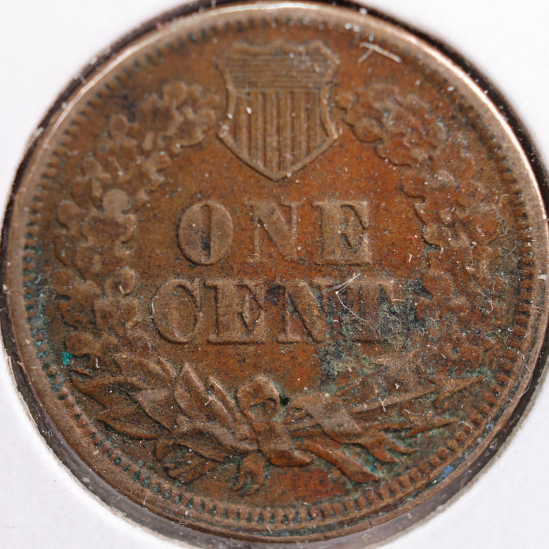 1863 Indian Head Cent, Very Fine Circulated Coin, details, Store