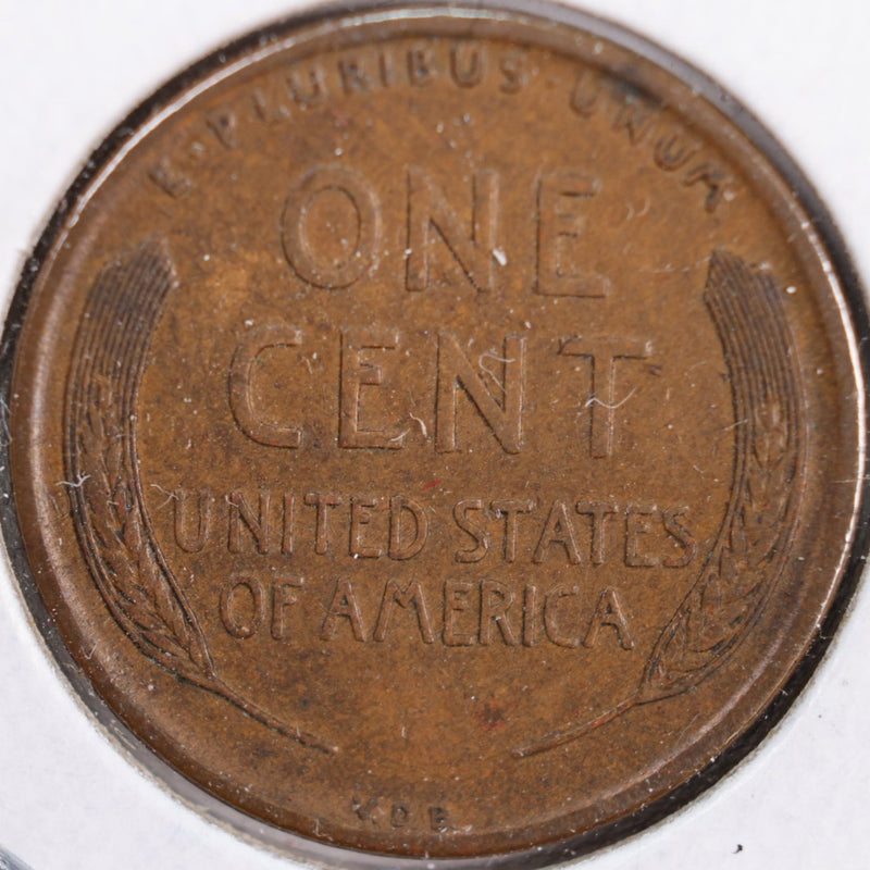 1909 VDB Lincoln Wheat Cent, Extra Fine+ Circulated Coin, Store