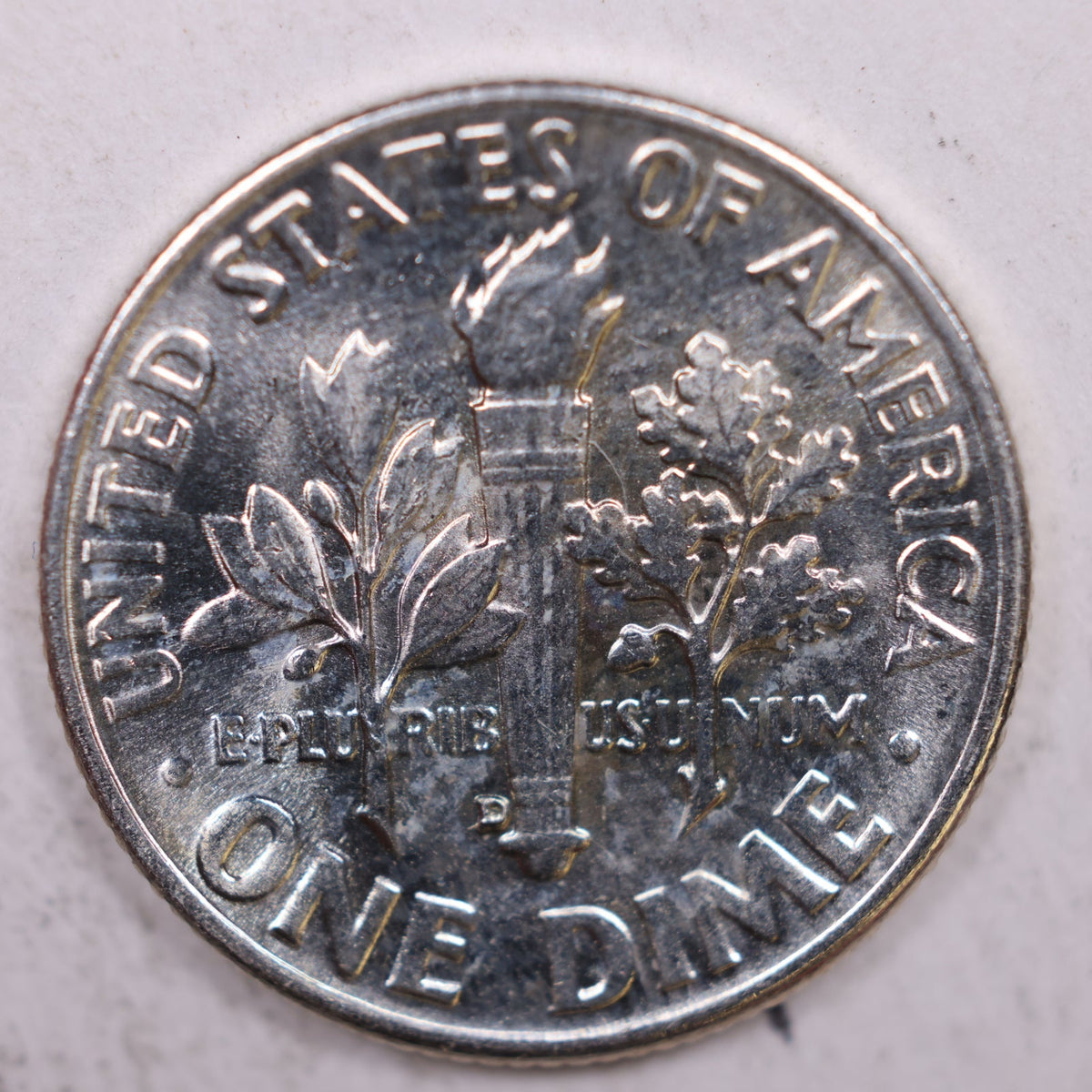 1957-D Roosevelt Silver Dime, Mint State Uncirculated Coin, Store #DE0372