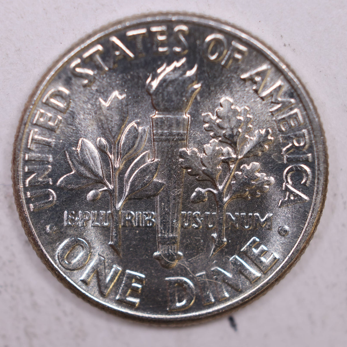 1958 Roosevelt Silver Dime, Mint State Uncirculated Coin, Store #DE0373