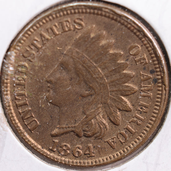 1864 Indian Head Cent, Mint State Uncirculated Coin, Store #CT0763