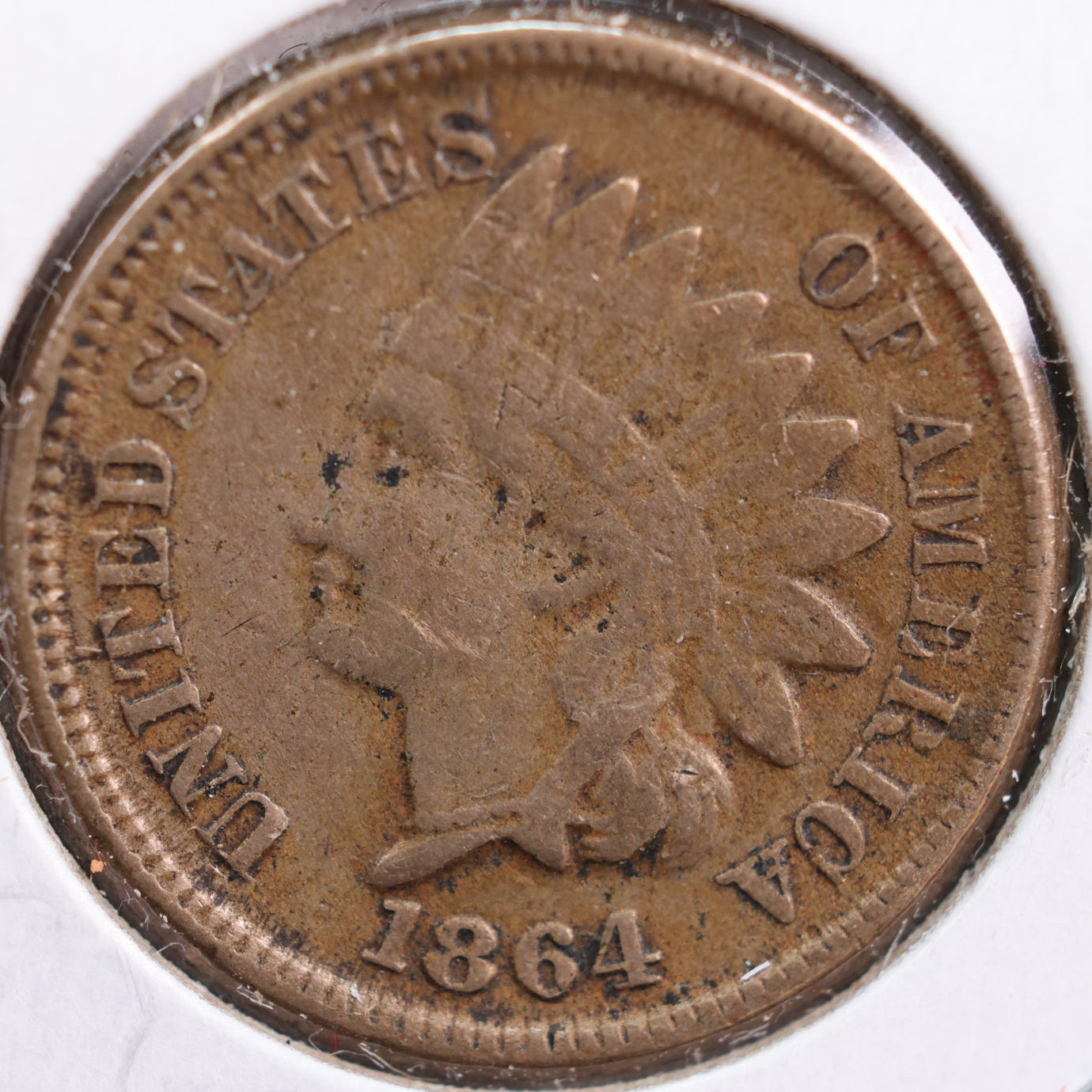 1864 Indian Head Cent, Fine Circulated Coin, Store #CT0765