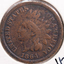 1864 Indian Head Cent, Very Good Circulated Coin, Store
