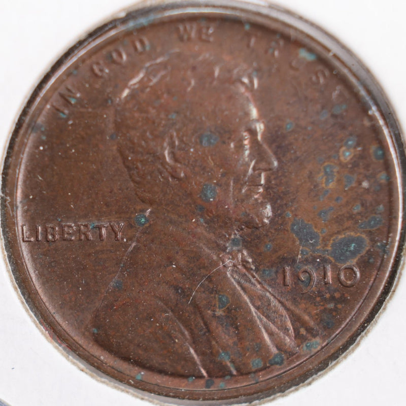 1910 Lincoln Wheat Cent, Very Fine Circulated Coin, Store